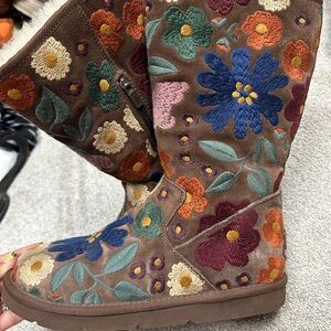 UGG Wahine Limited Edition Embroidered Boots